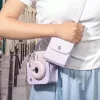LOVEINSTANT Funda álbum de fotos para Fujifilm Instax Square y copias Mini – Lila, 64 fotos