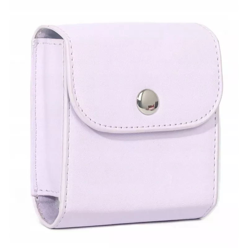 LOVEINSTANT Funda álbum de fotos para Fujifilm Instax Square y copias Mini – Lila, 64 fotos