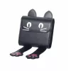 LOVEINSTANT Funda para fotos Instax Square Mini, compatible con Fuji SQ1 SQ6 99 41 40 12 11, Black Cat