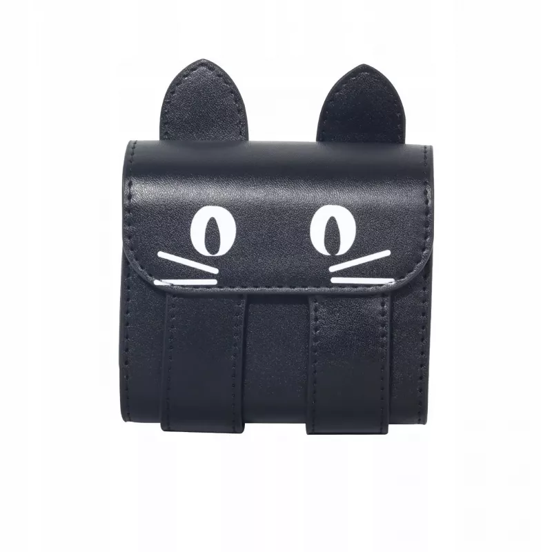 LOVEINSTANT Funda para fotos Instax Square Mini, compatible con Fuji SQ1 SQ6 99 41 40 12 11, Black Cat