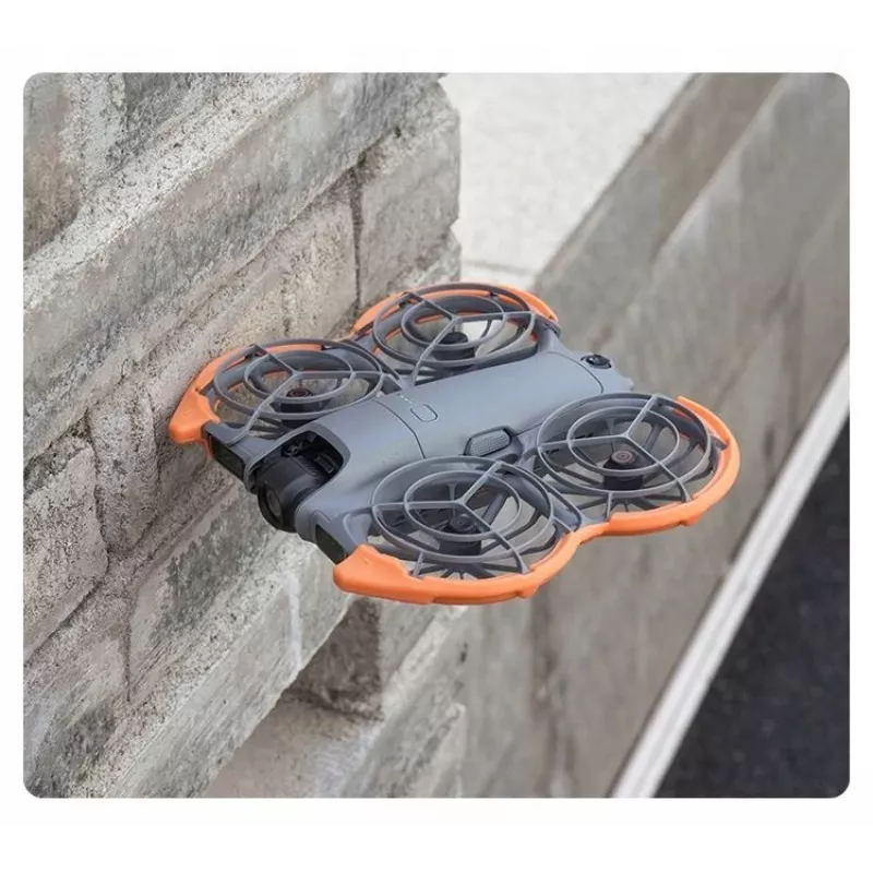 SUNNYLIFE Protectores de hélices funda de protección para dron DJI Neo 2 - Naranja (pack de 4)