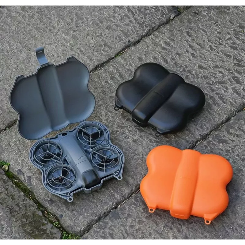 SUNNYLIFE Maletín protector rígido para dron DJI Neo 2 - Naranja