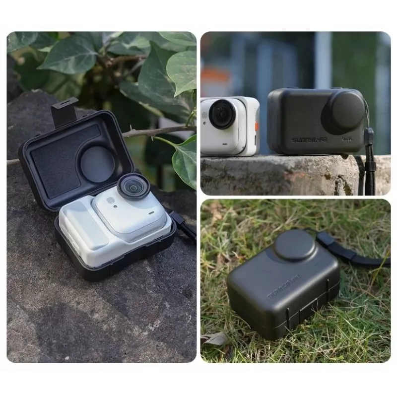 SUNNYLIFE Funda rígida para cámara Insta360 GO Ultra - Negro (GU-SN135-D)