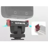 SUNNYLIFE Soporte magnético de liberación rápida con conector macho en frío y rosca de 1/4 de pulgada para DJI Osmo Action 5 Pro / 4 / 3 / 2 - Negro