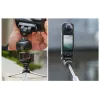 SUNNYLIFE Soporte magnético de liberación rápida con tornillo de 1/4 de pulgada para Insta360 X4, X3, Ace Pro y más - Negro (AD136-D)