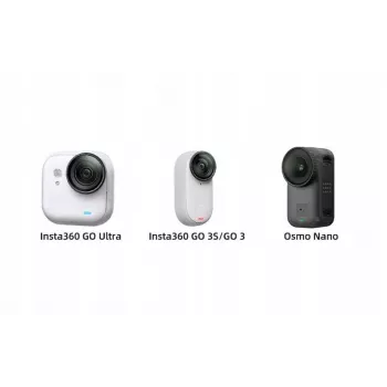 SUNNYLIFE Soporte magnético para DJI Osmo Nano Insta360 Go Ultra 3 3s / Mj120-gy