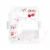 LOVEINSTANT Funda protectora rígida para Fujifilm Instax Mini 12 - Estampado de cerezas rojas con correa de hombro