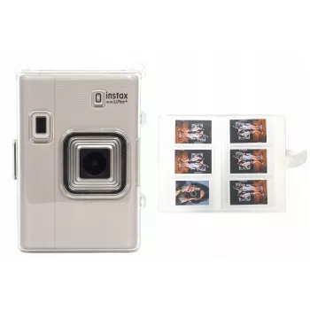 LOVEINSTANT Funda y álbum de fotos para Fuji Instax Mini LiPlay – Negro