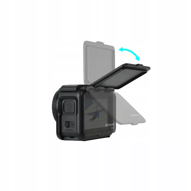 SUNNYLIFE Montura de marco + parasol para DJI Osmo Action 6 / OA6-BK143-D