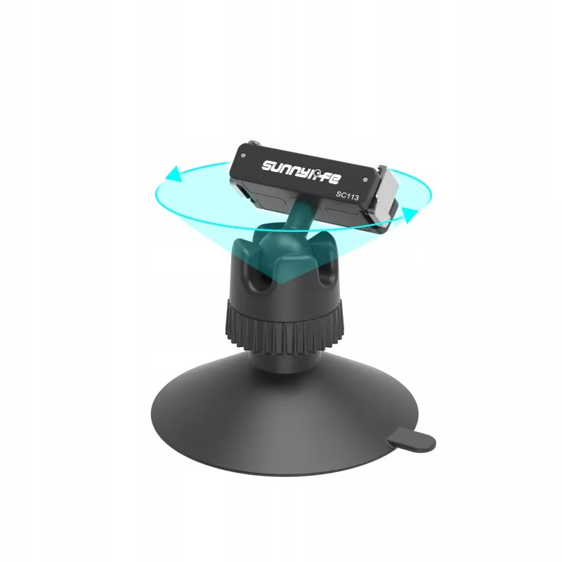 SUNNYLIFE Soporte de ventosa con liberación rápida y base magnética de 1/4