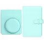 LOVEINSTANT Set Funda Protectora y Álbum de Fotos para Fujifilm Instax Mini 13 - Verde