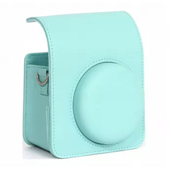 LOVEINSTANT Set Funda Protectora y Álbum de Fotos para Fujifilm Instax Mini 13 - Verde