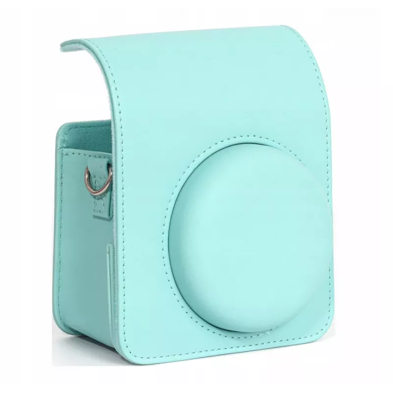 LOVEINSTANT Set Funda Protectora y Álbum de Fotos para Fujifilm Instax Mini 13 - Verde