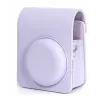LOVEINSTANT Set Bolsa de Cámara y Álbum de Fotos para Fujifilm Instax Mini 13 - Lila