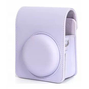 LOVEINSTANT Set Bolsa de Cámara y Álbum de Fotos para Fujifilm Instax Mini 13 - Lila