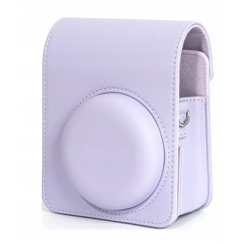 LOVEINSTANT Set Bolsa de Cámara y Álbum de Fotos para Fujifilm Instax Mini 13 - Lila