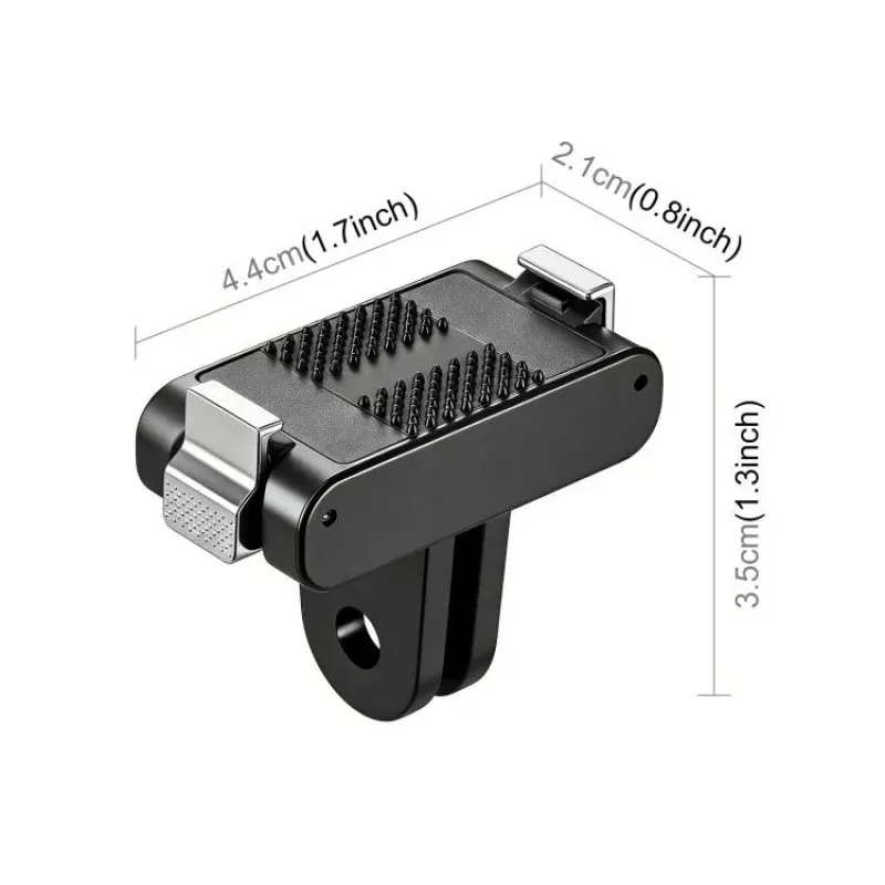 PULUZ Soporte Magnético de Liberación Rápida con Soporte GoPro para DJI Osmo Action 6 / Nano / Puluz / PU1079B