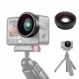 PULUZ Objetivo Gran Angular FOV Boost 185° para DJI Osmo Action 6 / Cristal HD / PU1103
