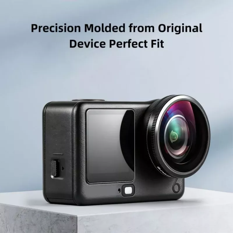 PULUZ Objetivo Gran Angular FOV Boost 185° para DJI Osmo Action 6 / Cristal HD / PU1103