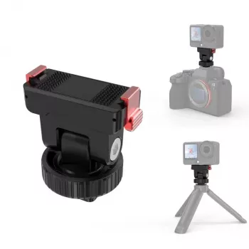 PULUZ PU1071B Soporte Magnético de Cambio Rápido 1/4 e ISO para DJI Osmo Action 6 / Nano