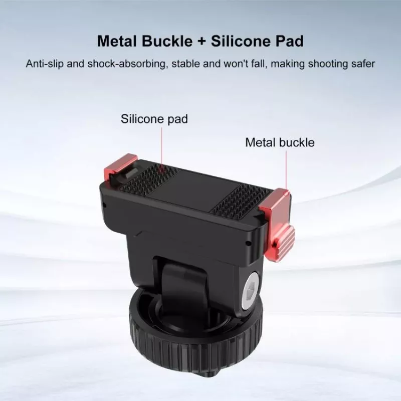 PULUZ PU1071B Soporte magnético de liberación rápida 1/4 e ISO para DJI Osmo Action 6 / Nano