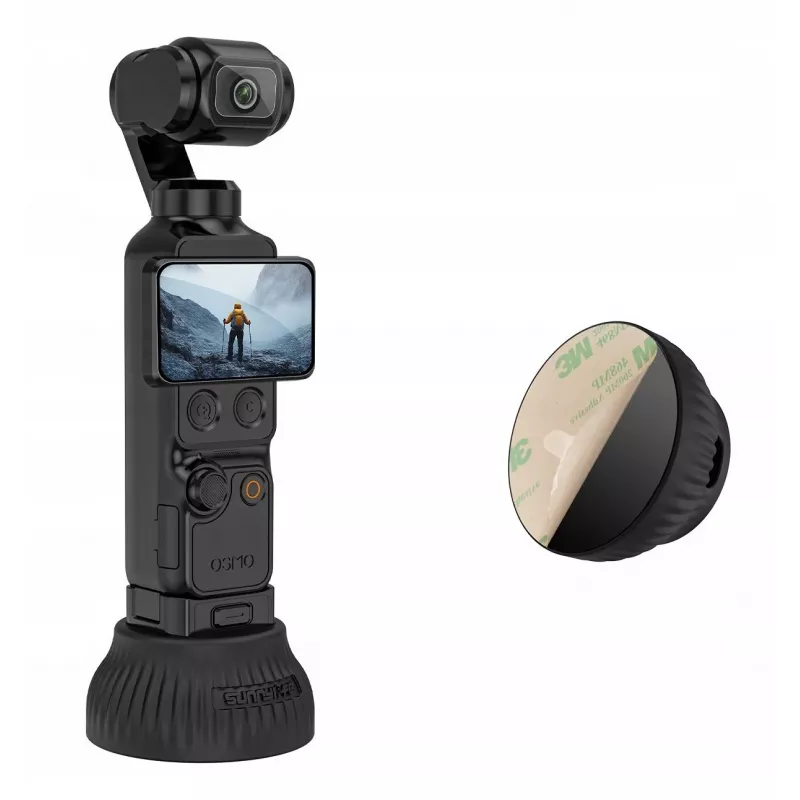 SUNNYLIFE OP4-DZ166-D Soporte con base adhesiva para DJI Osmo Pocket 3 / 4