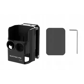 SUNNYLIFE Adaptador de Montaje Magnético con Soporte para DJI Osmo Pocket 4 - Negro