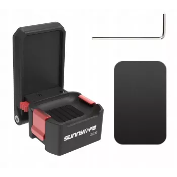 SUNNYLIFE Adaptador de Montaje Magnético 1/4 de pulgada para DJI Osmo Pocket 3 - Negro