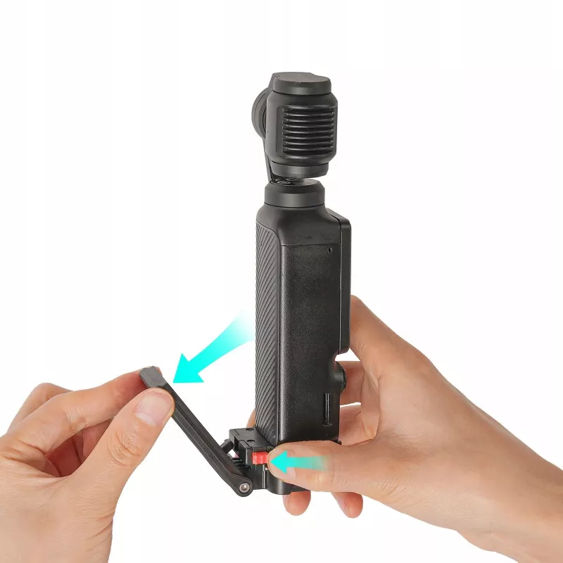 SUNNYLIFE Adaptador de Montaje Magnético 1/4 de pulgada para DJI Osmo Pocket 3 - Negro