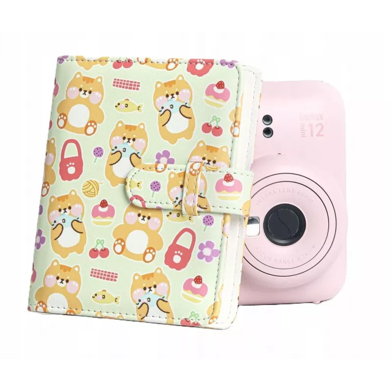 LOVEINSTANT Álbum de Fotos 64x para Fujifilm Instax Mini 99 41 12 40 11 Evo Liplay Link / Bears - Picnic