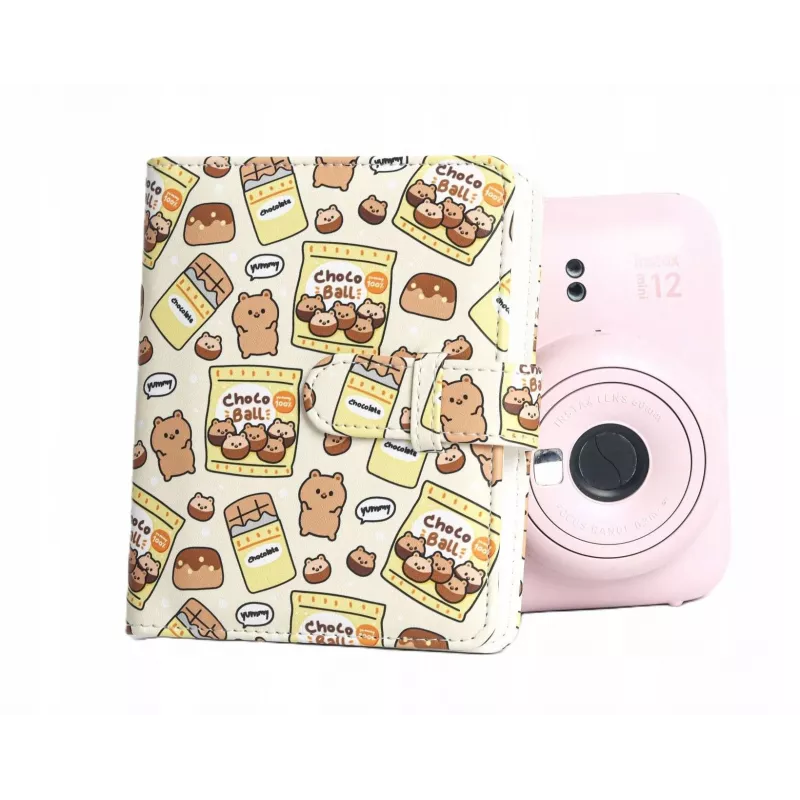 LOVEINSTANT Álbum de Fotos 64 Fotos para Fujifilm Instax Mini 99 41 12 40 11 Evo Liplay Link / Osos de Chocolate