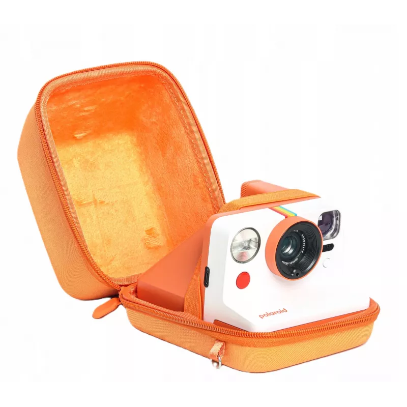 LOVEINSTANT Funda protectora de transporte para Polaroid Now, Now+, Onestep+, VF 2 - naranja