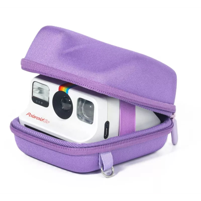 LOVEINSTANT Funda rígida de EVA para cámara Polaroid Go - morada