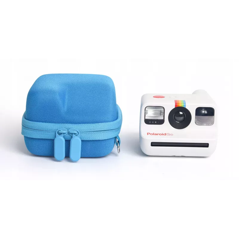 LOVEINSTANT Funda protectora rígida para cámara instantánea Polaroid Go - azul