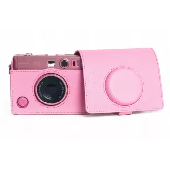 LOVEINSTANT Funda para Fujifilm Instax Mini Evo, rosa