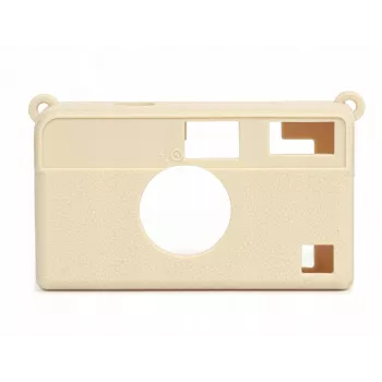 LOVEINSTANT Funda protectora de silicona para Kodak Ektar H35 / H35N / Ultra F9 - beige