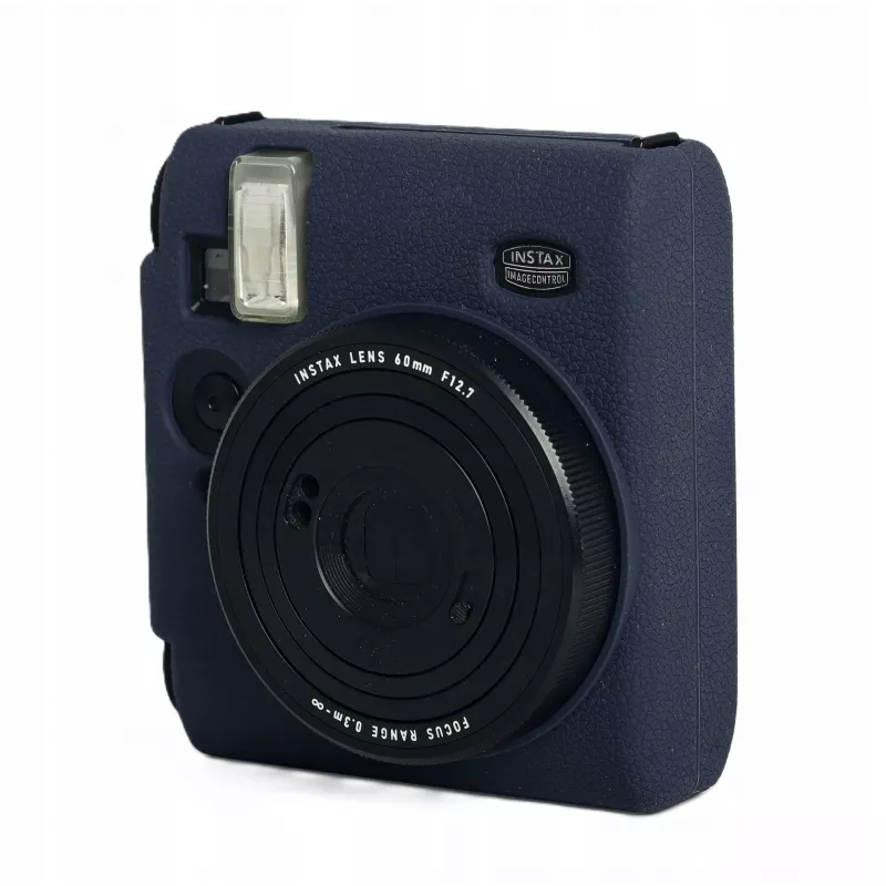 LOVEINSTANT Funda protectora de silicona para Fujifilm Instax Mini 99 - azul marino