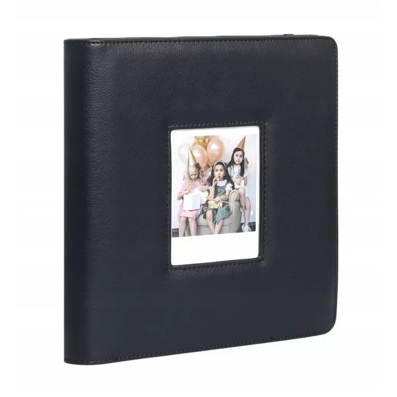 LOVEINSTANT Álbum de fotos para 288 fotos, compatible con Fuji Instax Wide 400/300, Polaroid 600/Now, negro