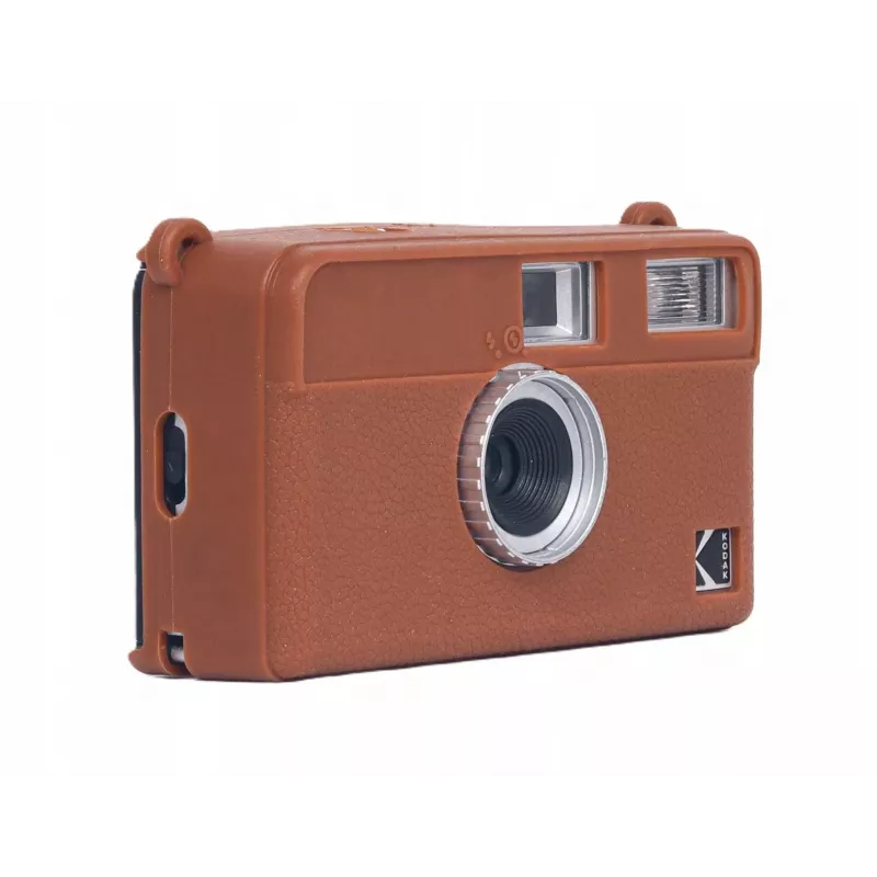 LOVEINSTANT Funda protectora de silicona para Kodak Ektar H35 H35N Ultra F9 - marrón