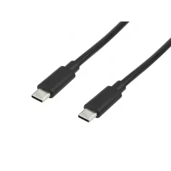 Accura Cable USB-C a USB-C 2,0m 100W negro
