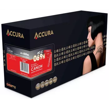 Accura Cartucho de tóner compatible Canon CRG-069H (5096C002), magenta, XL alto rendimiento