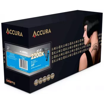Accura Cartucho de tóner compatible HP n.º 220X (W2200X) negro alto rendimiento