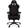 Yumisu 2050 Magnetic Silla de oficina, tela, negro/rosa