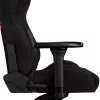 Yumisu 2050 Magnetic Silla de oficina, tela, negro/rosa