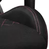 Yumisu 2050 Magnetic Silla de oficina, tela, negro/rosa