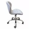 Silla de oficina EXTRALINK Velvet gris claro