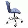 Silla de oficina EXTRALINK Velour gris