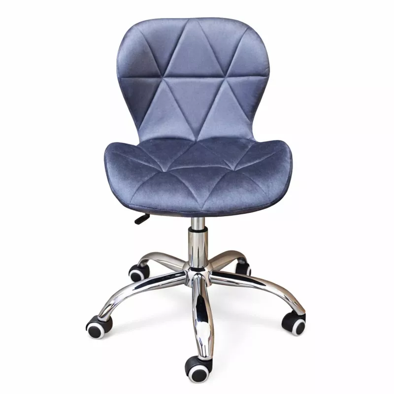 Silla de oficina EXTRALINK Velour gris