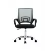 Silla de oficina giratoria Extralink Home con respaldo de malla, negra