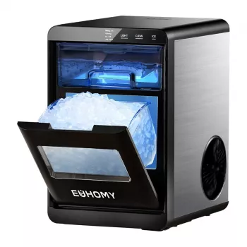 EUHOMY IM017 máquina de hielo 20kg (negro)